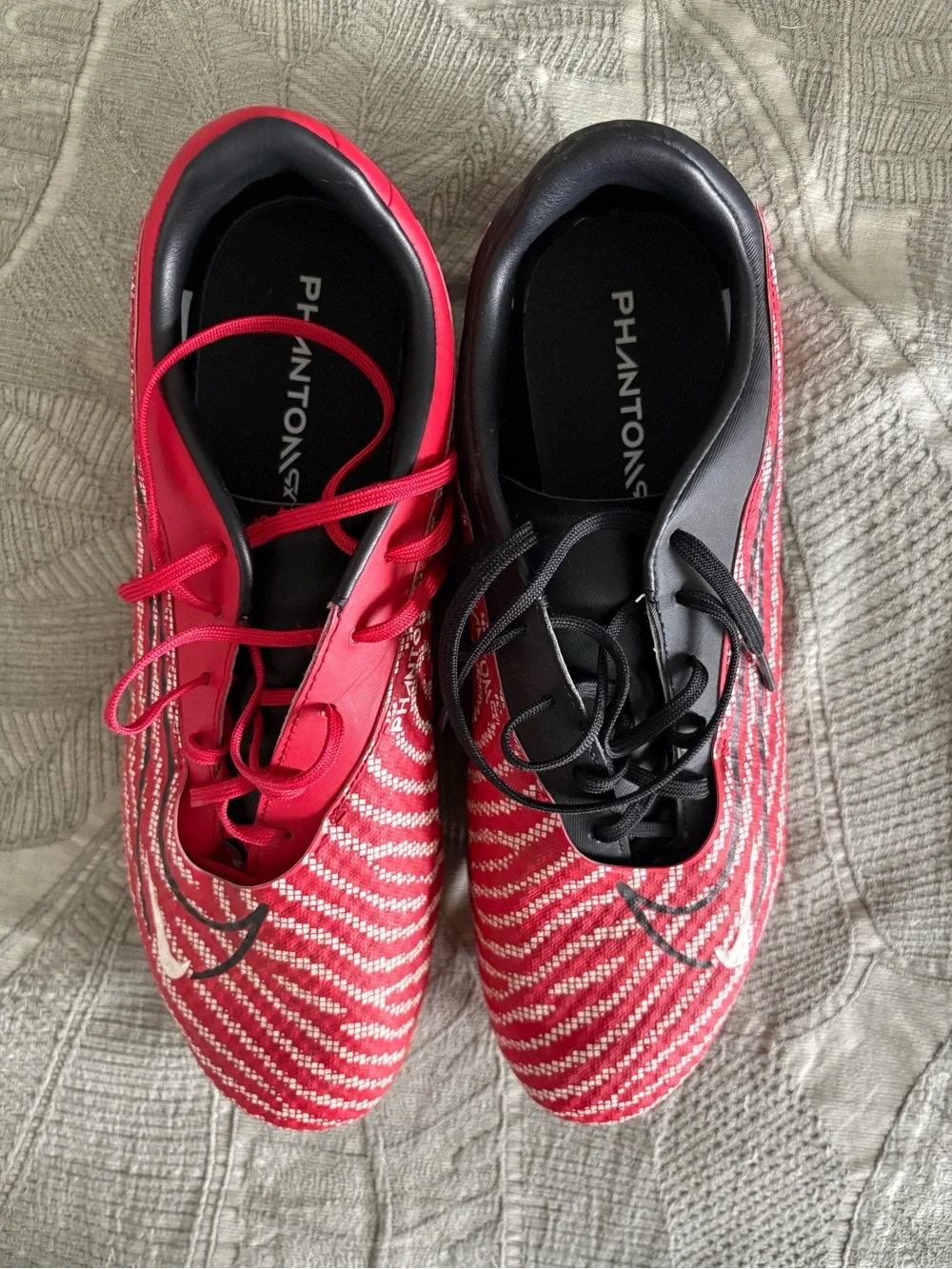 Phantom Red Men’s Soccer Cleats - Lightweight Performance